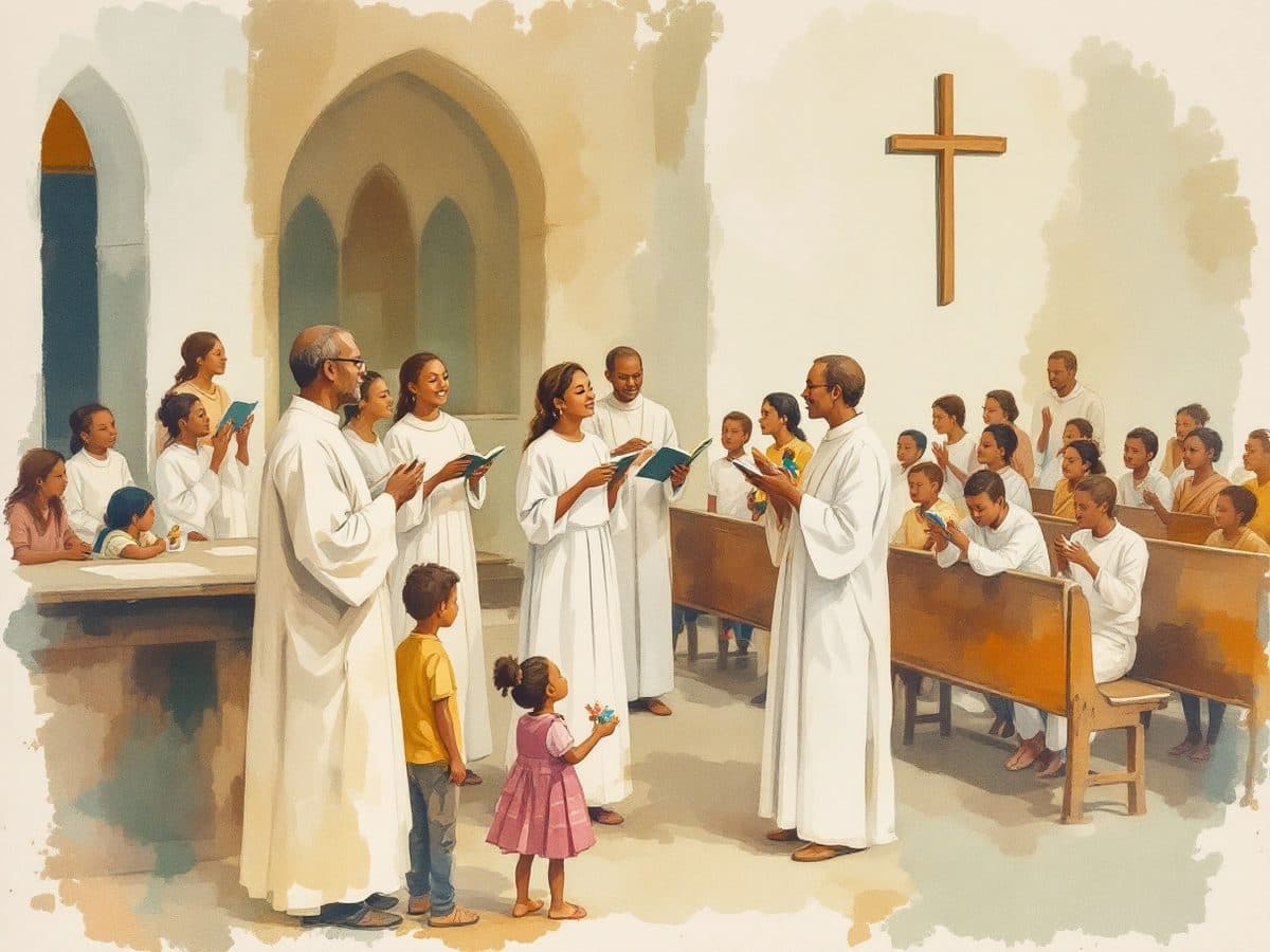 An illustration of the Children's Ministry committee's work, from its 2026 report.
