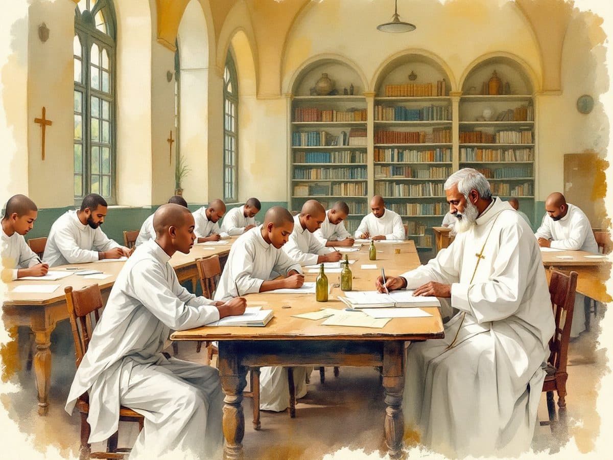An illustration of the Pastoral & Ordination committee's work, from its 2026 report.