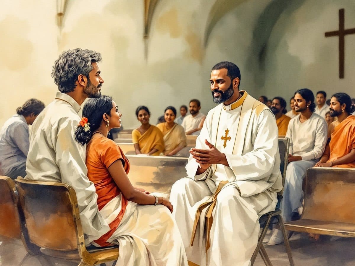 An illustration of the Pastoral & Ordination committee's work, from its 2026 report.